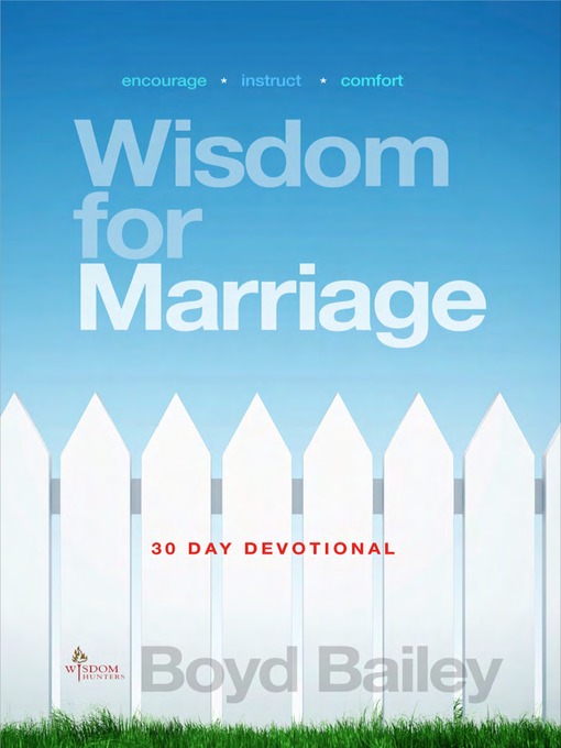 Title details for Wisdom for Marriage by Boyd Bailey - Available